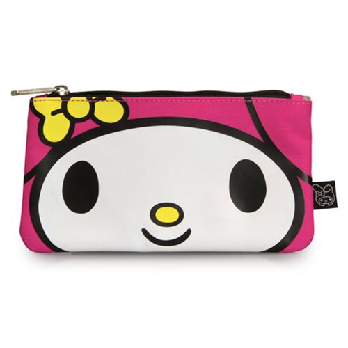 Hello Kitty My Melody Large Face Pencil Case
